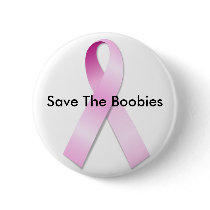 Save the boobies breast cancer pin