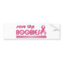 Save The Boobies Bumper Sticker