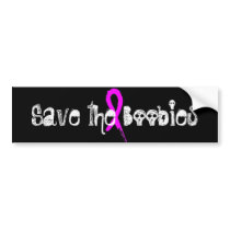 Save the Boobies Bumper Stickers