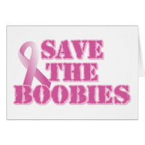 Save the Boobies Card