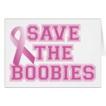 Save the Boobies (fr) Card