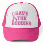 Save the Boobies (fr) hats