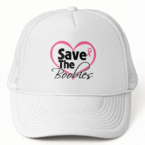 Save The Boobies (Heart) Breast Cancer