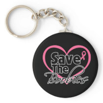 Save The Boobies (Heart) Breast Cancer
