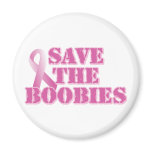 Save the Boobies Fridge Magnets