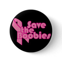 Save the Boobies Pink Ribbon for Breast Cancer