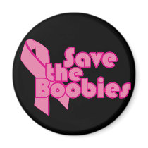 Save the Boobies Pink Ribbon for Breast Cancer