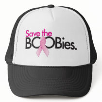 save the boobs mesh hats