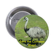 Save the Common Rhea button
