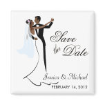Save the Date  - African American Bride and Groom
