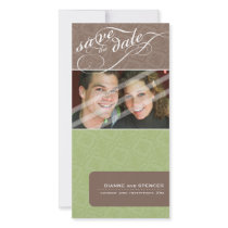 SAVE THE DATE ANNOUNCEMENT :: fancy text 12