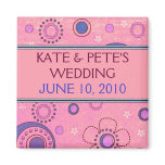 Save The Date Announcement Magnet