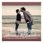 Save the Date Announcement | Two III |photo invitations