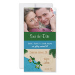 Save the Date Beach Honu (Turtle) Photo Card