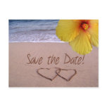 Save the Date Beach Postcard