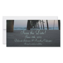 Save the Date - Beach Wedding Photo Greeting Card