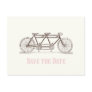 Save the Date Bicycle Built For Two