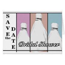 Save the Date Bridal Shower Card