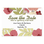 Save the date business cards