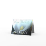 Save the Date Cala Lily - Sage cards