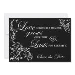 Save the Date Card invitations
