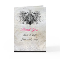 Save the Date Cards- Winged Celtic Gaelic Knot