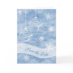 Save the Date Christmas Card