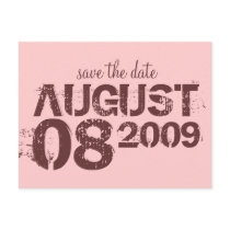 save the date - customise