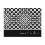 save the date : elegant floral : postcards