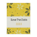 Save the Date - Embossed postcards