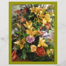 Save-the-Date/Fall Wedding Bouquet Custom Flyer