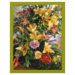 Save-the-Date/Fall Wedding Bouquet flyers