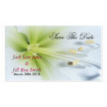 Save The Date flower wedding cards business cards