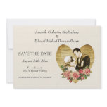 Save The Date For Romantic 1920's Themed Wedding