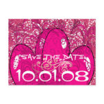 Save The Date - - Hearts and Swirls - postcards