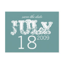 Save the Date - July - Customised