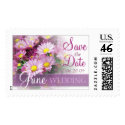 Save the Date - June Wedding Postage Stamp