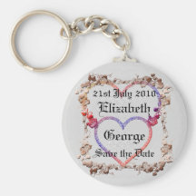 Save the Date Keychain