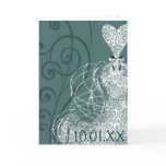 Save the Date -Lace Bride's Gown - Customised cards