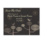 Save The Date Love Bird Invitation Postcard