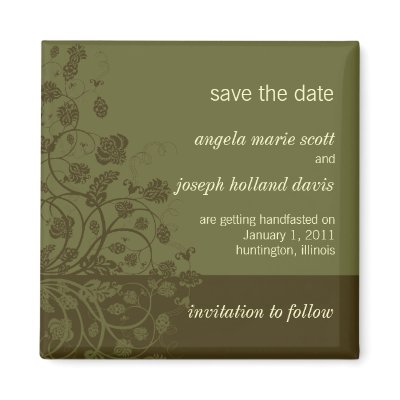 Save the Date Magnet by Shadowmagi