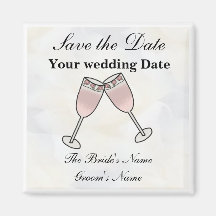 Save The Date Magnet
