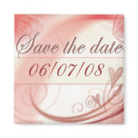 Save the date magnet - 06/07/08 Customised