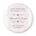 Save The Date Magnet-Vintage Blossom