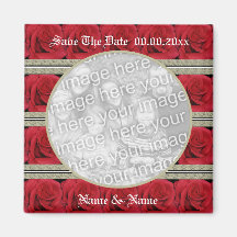 Save the date magnets - customisable