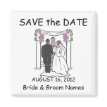 Save the Date Magnets Wedding Jewish Clipart