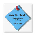 SAVE THE DATE MEMO MAGNET