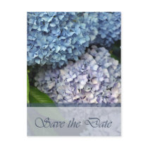 Save the Date - Nikko Blue Hydrangea
