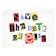 Save the Date or else Custom Invites