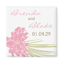 Save the Date or Wedding Magnet